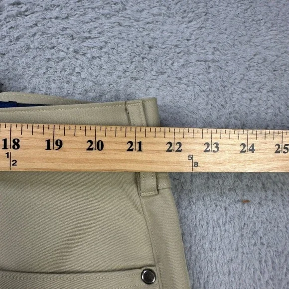 Polo Ralph Lauren Mens Chino‎ Golf Pants 42BX32 Tan Performance Flat front NEW